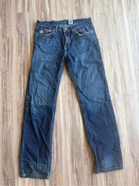 Cinch Men's Dark Blue Straight Jeans